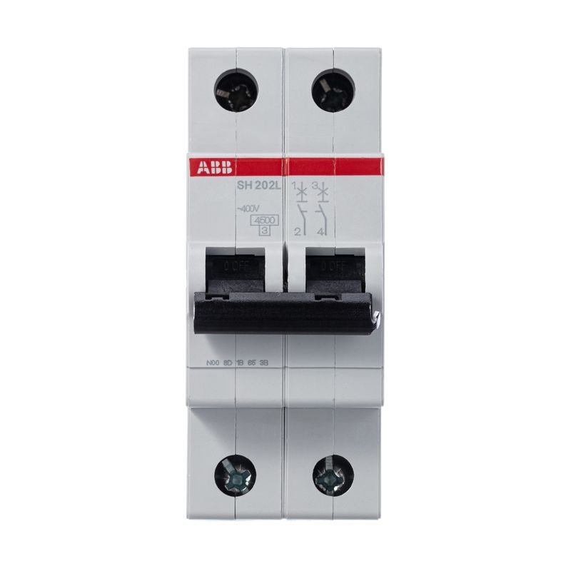 Выключатель автоматический 2P 63А С SH202L 4.5кА ABB  в Коврове