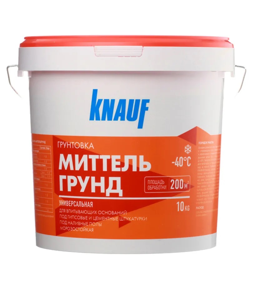 Миттельгрунд КНАУФ 10л ВЕДРО /36  в Коврове