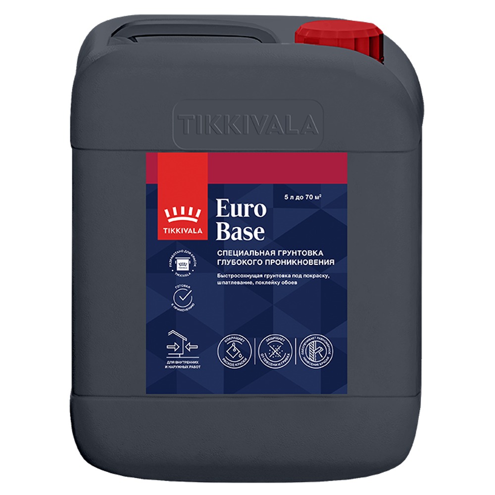 Грунтовка глубокого проникновения Euro Base 5л   1/90  в Коврове