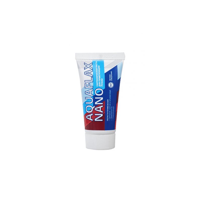 Паста сантех. AQUAFLAX NANO, тюбик 80г  в Коврове