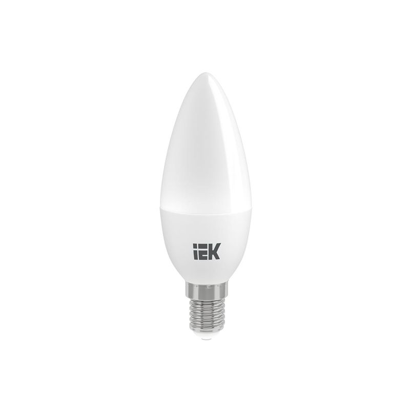 Лампа светодиодная LED 5вт E14 белый матовая свеча ECO 2250  в Коврове