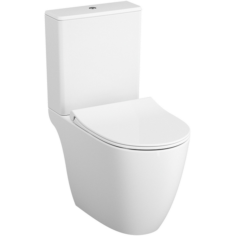 Унитаз-компакт Vitra Sento безободковый сиденье м/лифт 9830В003-7204  в Коврове