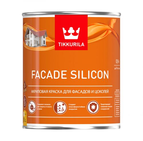 FACADE SILICON  С Краска фасадная гл/мат  0,9 л /6  в Коврове