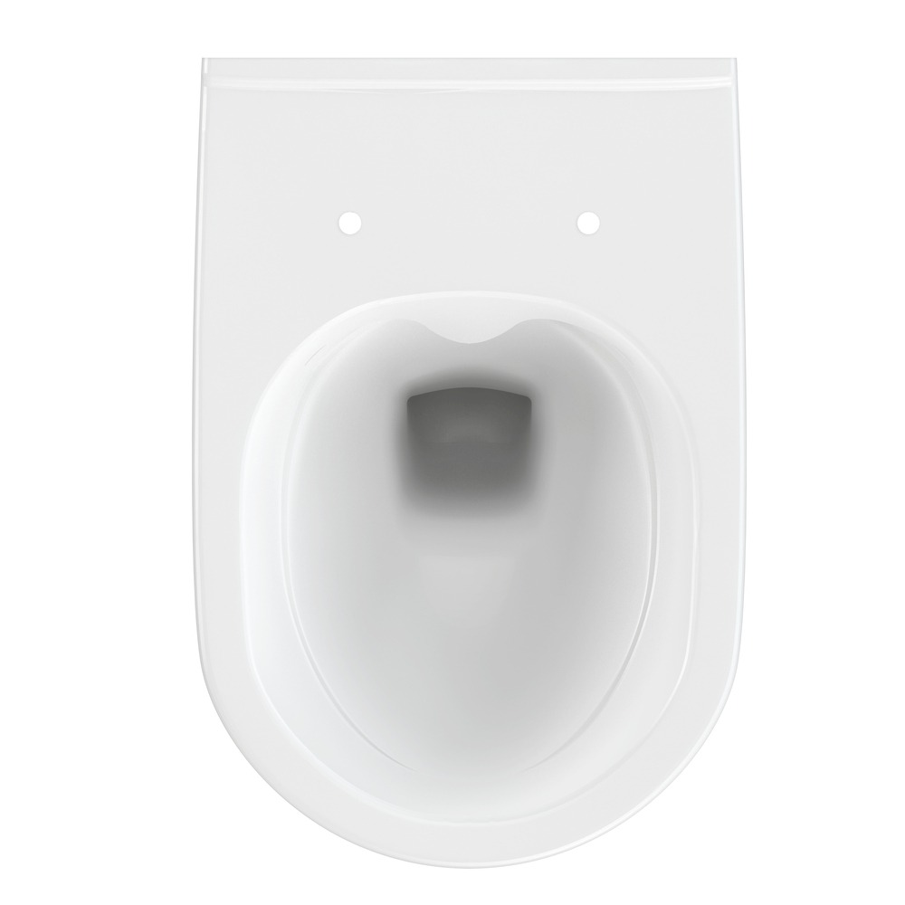Унитаз подвесной: CITY NEW CLEAN ON с кр.дюр.slim, lift, e-off, белый  в Коврове
