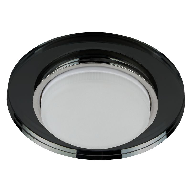 DK80 BK Светильник ЭРА под лампу Gx53, 220V,13W, черный (30/1200) 5174 5174  в Коврове