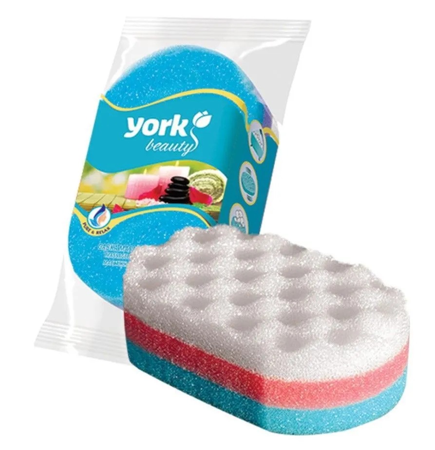 Губка банная массажная York Радуга  в Коврове