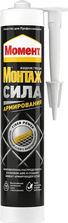 Клей Момент Монтаж Сила Армирования 400г /12  в Коврове