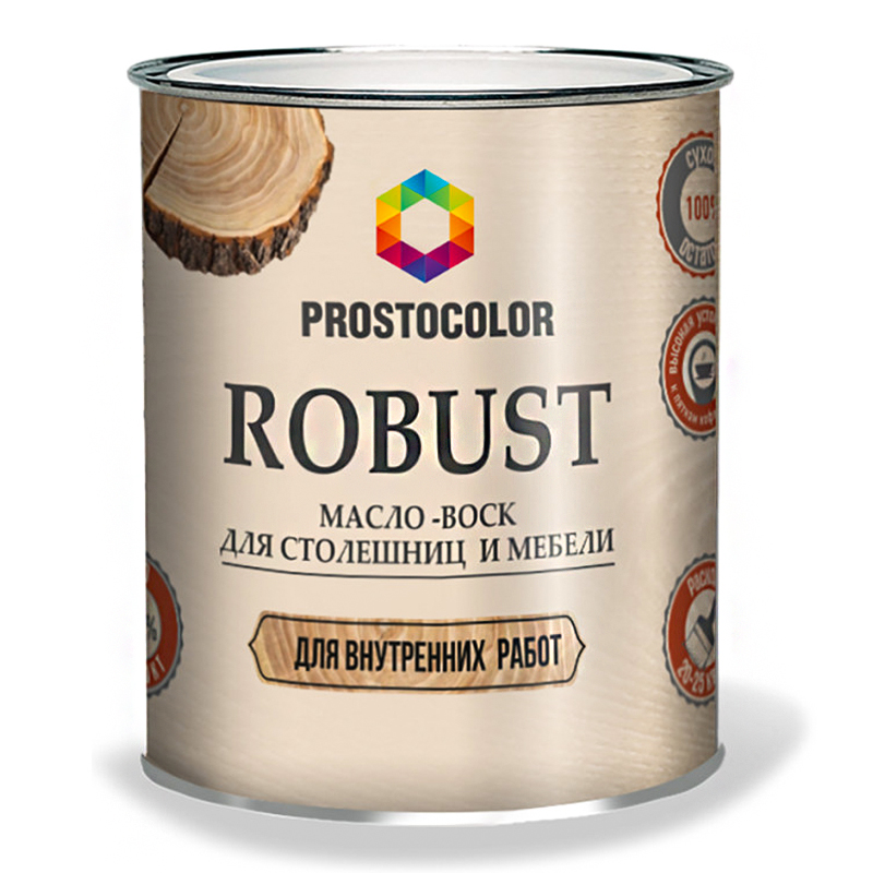 Масло для столешниц и мебели PROSTOCOLOR  ROBUST (дуб)	0,75 л  /6  в Коврове