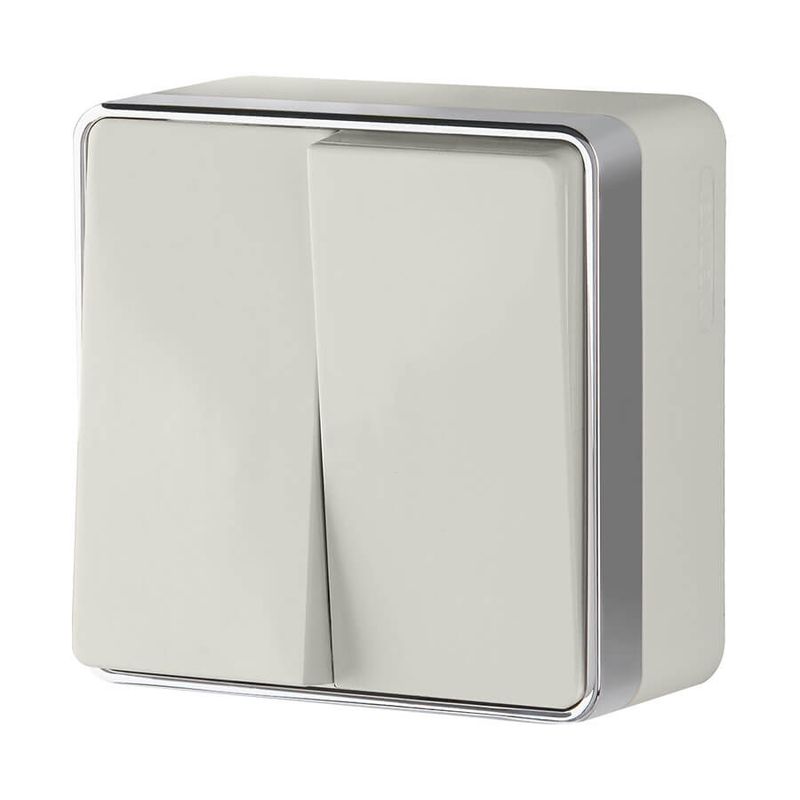 Выключатель  двухклавишный Gallant (слоновая кость) W5020003  в Коврове