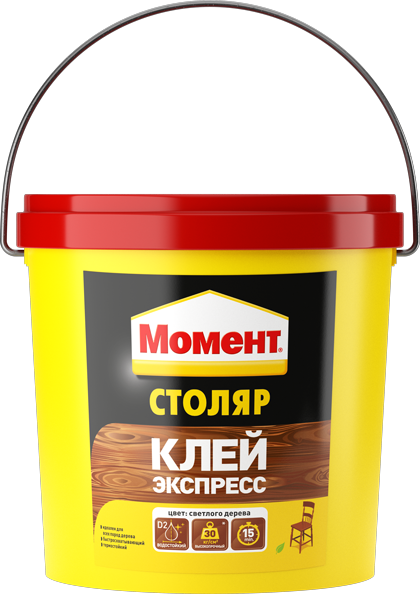 Клей Момент Столяр ПВА Экспресс 3кг /1 /6  в Коврове