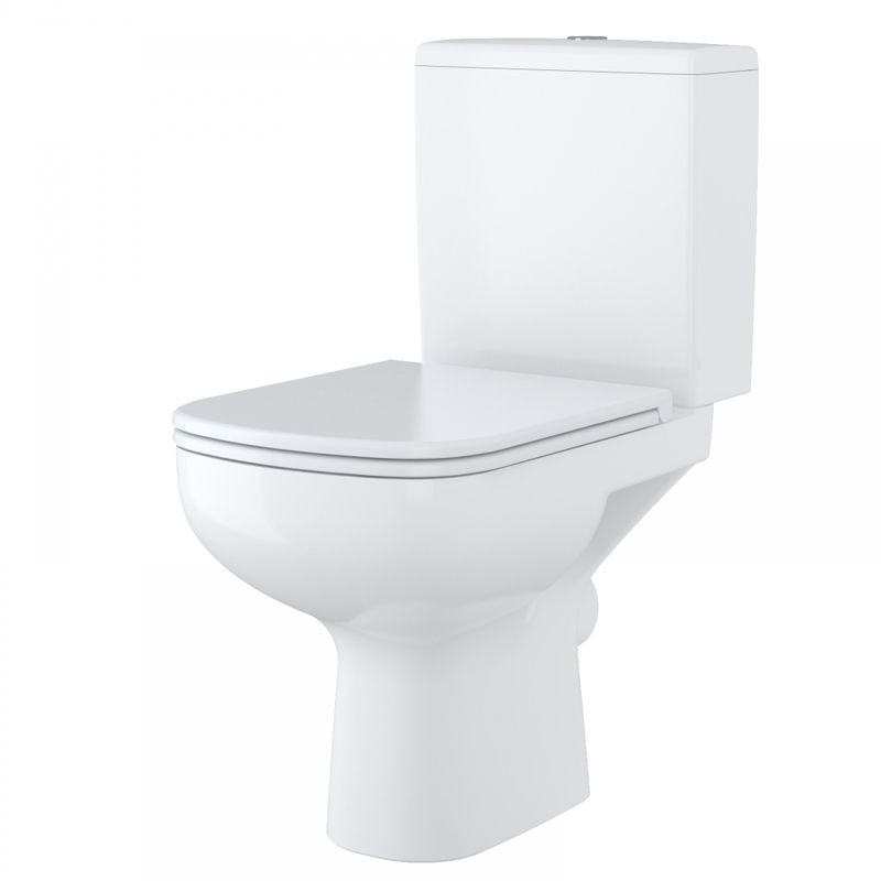 Компакт COLOUR CLEAN ON 011 3/5 Cersanit с кр. дюроп., lifting, easy-off, белый,  в Коврове