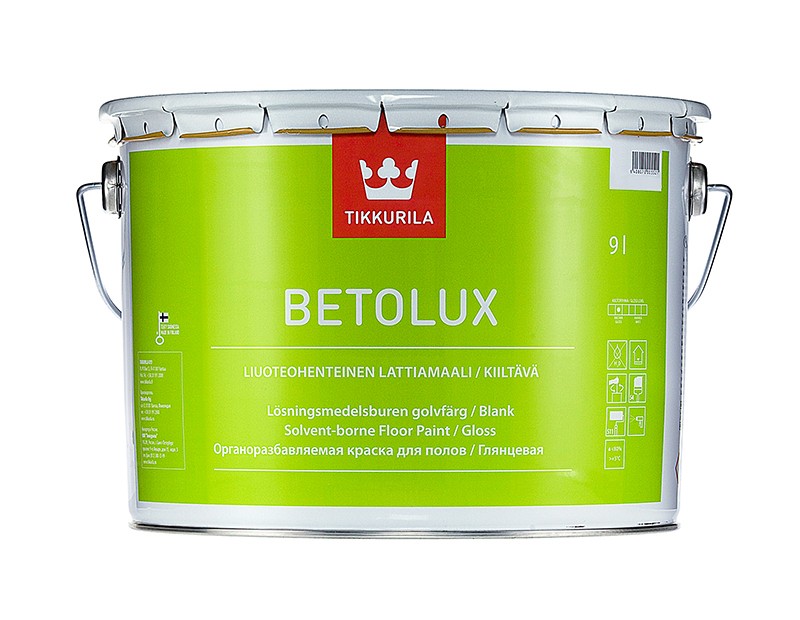 РАСПРОДАЖА BETOLUX  С глянц.  9 л Краска для полов   в Коврове