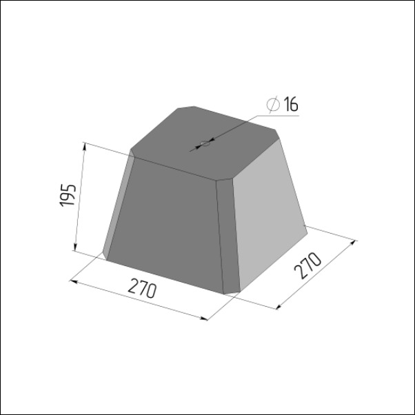 Блок с регулировкой DBH 16  в Коврове