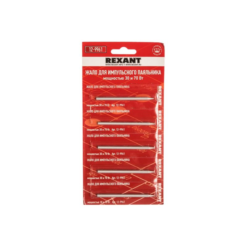 12-9961 Жало REXANT для импульсного паяльника, Ø 3.8 мм, тип конус  в Коврове