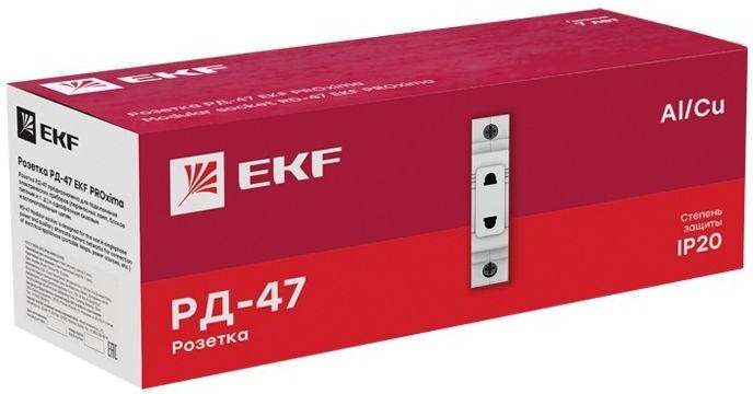 Розетка РД-47 240В EKF  в Коврове