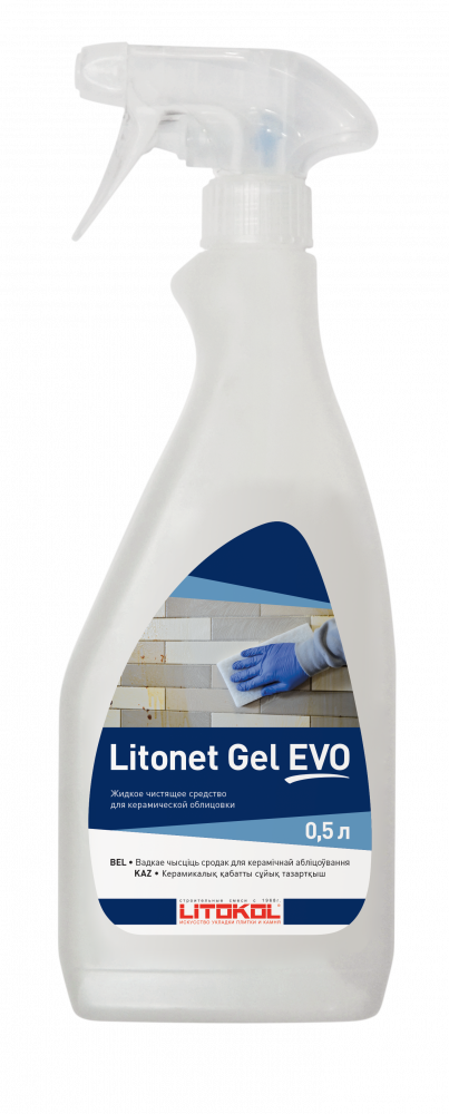 ЛИТОНЕТ ГЕЛЬ ЭВО / LITONET GEL EVO моющее средство для плитки 0,5 л  в Коврове