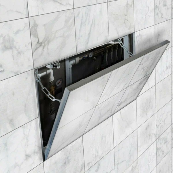 Люк под плитку съемный D4030 ceramo, 400х300   в Коврове