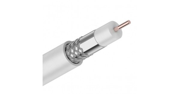 Кабель коаксиальный PROconnect LIGHT RG-6U, 75 Ом, CCS/Al/Al, 32%, бухта 100 м, белый 01-2251   в Коврове